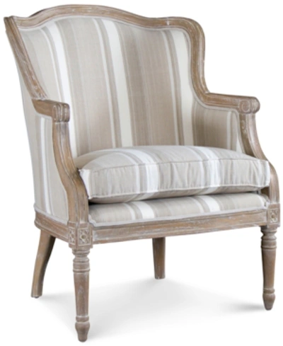 Furniture Karine French Accent Chair In Beige