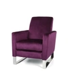 Noble House Brightwood Recliner In Purple
