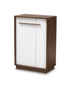 Furniture Mette Shoe Cabinet In White