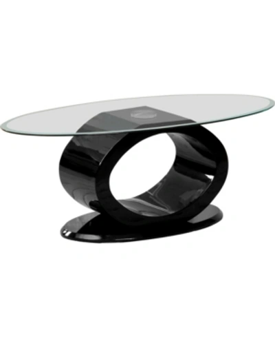 Furniture Of America Mason Black Coffee Table