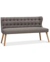 Furniture Wendee 63" Sofa In Grey