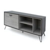 NOBLE HOUSE DORRIN TWO TONED GREY OAK FINISHED TV STAND