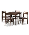 FURNITURE LOVY 5 PIECE DINING SET