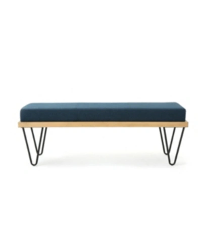 Noble House Elisha Bench In Navy