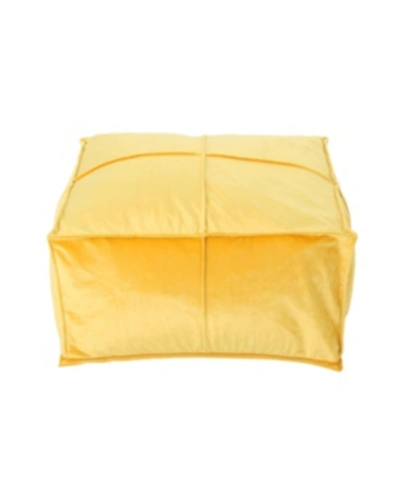 Noble House Nakisha Ottoman In Light Brown
