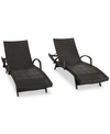 NOBLE HOUSE VENTURA OUTDOOR CHAISE LOUNGE (SET OF 2)