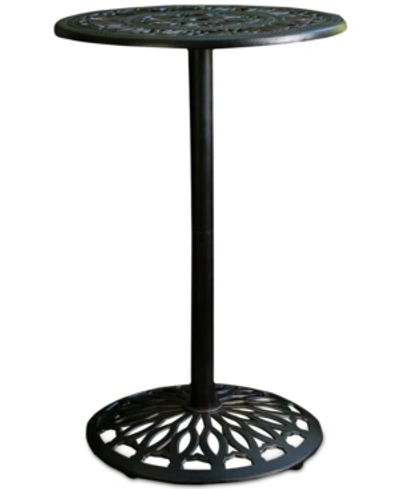 Noble House Renald Cast Bar Table In Copper