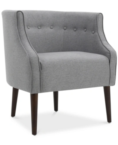 Noble House Pavon Club Chair In Grey