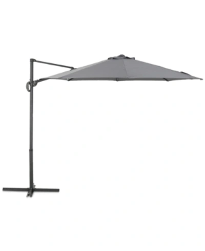 Noble House Ventura Canopy Umbrella In Grey