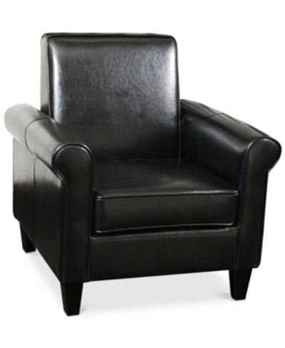 Noble House Gasten Club Chair In Black