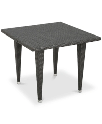 Noble House Dyxon Square Table In Grey