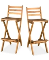 Noble House Horley Set Of 2 Bar Stools