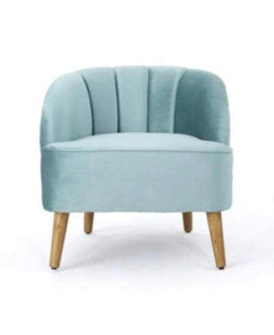 Noble House Amaia Club Chair In Light Blue