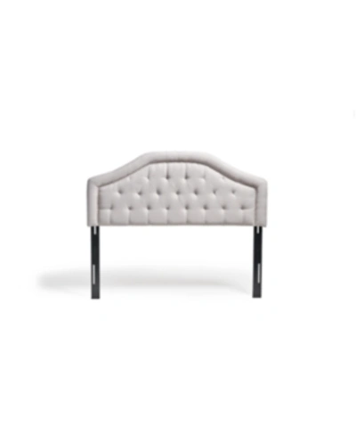 Noble House Killiam Queen/full Headboard In Light Grey