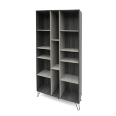 Noble House Imogen Modern Faux Wood Bookshelf