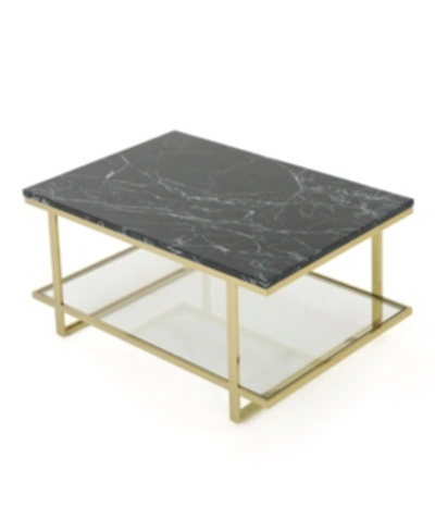 Noble House Mytch Modern Marble Coffee Table