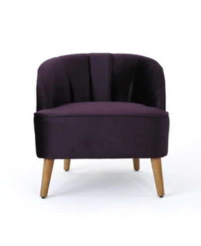 Noble House Amaia Club Chair In Wine