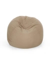 Noble House Rothrock Bean Bag In Latte