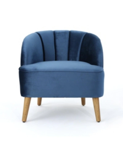 Noble House Amaia Club Chair In Blue