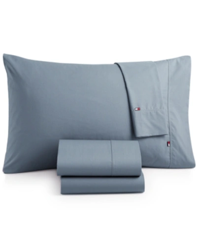 Tommy Hilfiger Solid Core Pair Of Standard Pillowcases Bedding In Folkstone