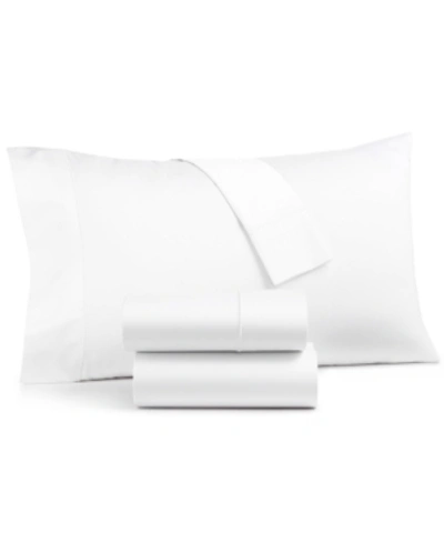 Charter Club Sleep Luxe 800 Thread Count 100% Cotton 5-pc. Sheet Set, Split King, Created For Macy's Bedding In White