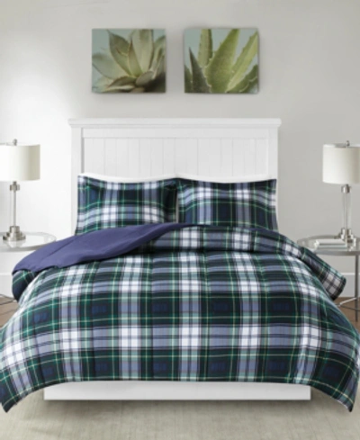 Madison Park Parkston Reversible 3-pc. Comforter Set, Full/queen In Navy