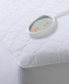 Beautyrest Microfiber Full Electric Mattress Pad With 3m Scotchgard In White