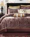 Madison Park Adeline 12-pc. Comforter Set, California King In Red