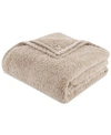 Woolrich Burlington Twin Berber Blanket Bedding In Tan