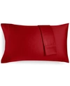Charter Club Damask 100% Supima Cotton 550 Thread Count Pillowcase Pair, Standard, Created For Macy's Bedding In Red Currant (dark Red)