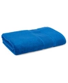 Ralph Lauren Sanders Solid Antimicrobial Cotton Bath Sheet, 35" X 66" In Maritime Blue
