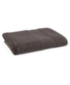 Ralph Lauren Sanders Solid Antimicrobial Cotton Bath Sheet, 35" X 66" In True Charcoal