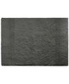 Ralph Lauren Sanders Cotton Bath Rug, 17" X 24" Bedding In Charcoal