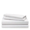 Ralph Lauren Spencer Stripe Sheet Set, Queen In Stone Grey