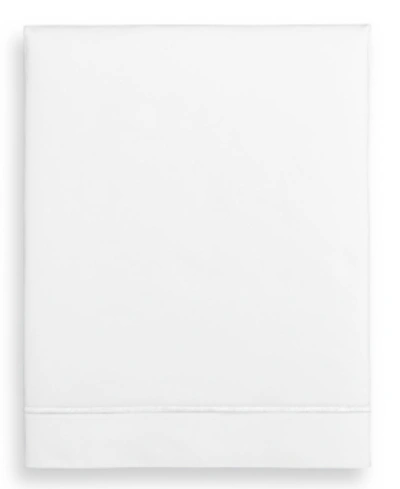 Hotel Collection Closeout!  Italian Percale 100% Cotton Flat Sheet, Full, Created For Macy's In White