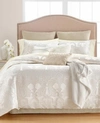 MARTHA STEWART COLLECTION CLOSEOUT! MARTHA STEWART COLLECTION CHATEAU ANTIQUE FILIGREE 14-PC. KING COMFORTER SET, CREATED FOR 