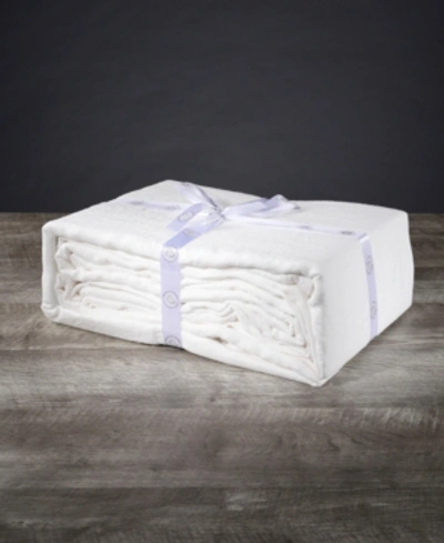 Delilah Home Hemp Twin Xl Sheet Set Bedding In White