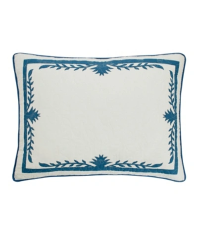 Tommy Bahama Aloha Pineapple King Sham Bedding In Blue