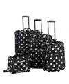 ROCKLAND 4-PC. SOFTSIDE LUGGAGE SET