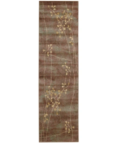 Nourison Closeout!  Home Somerset Multi Blossom 2' X 5'9" Runner Rug