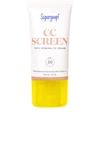 Supergoop ! Cc Screen 100% Mineral Cc Cream Spf 50 Pa++++ 326w 1.6 oz/ 47 ml