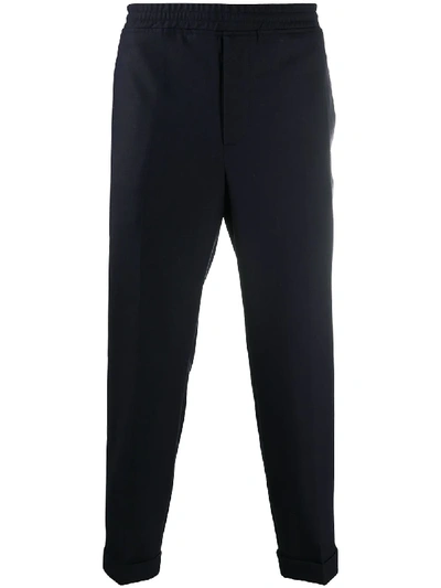 Neil Barrett Straight-leg Trousers In Blue