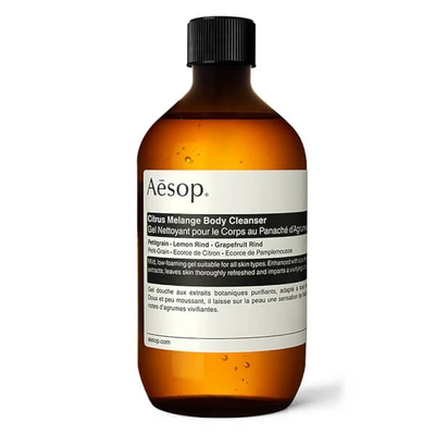Aesop Citrus Melange Body Cleanser 500ml Refill With Screw Cap In Refill (no Pump)