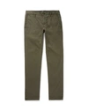 Incotex Casual Pants In Military Green