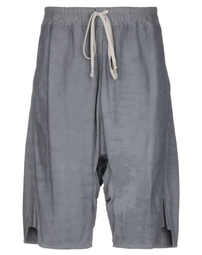 Rick Owens Bermudas In Grey