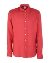Drumohr Shirts In Red