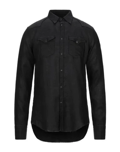 Aglini Shirts In Black