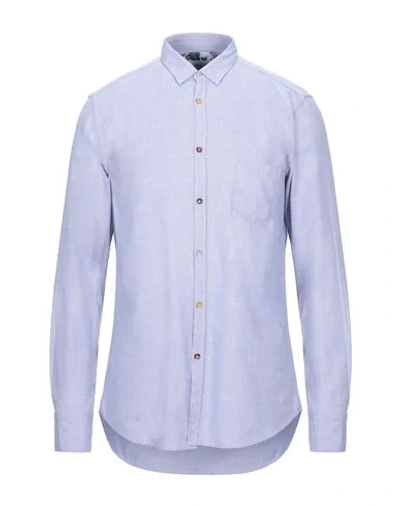 Aglini Shirts In Sky Blue