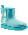 UGG WOMEN'S CLASSIC MINI CLEAR BOOTS