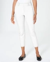 Charter Club Chelsea Tummy Control Skinny-leg Ankle Pants, Created For Macy's In Bright White